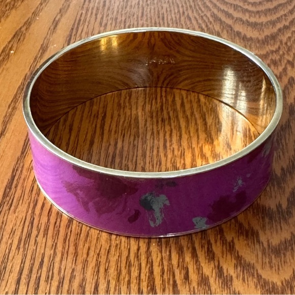 J. Crew Pink and Gold Floral Bracelet - Picture 3 of 3